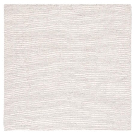 Safavieh 6 x 6 ft. Natural Contemporary Hand Woven Square Rug Ivory & Light Grey NAT975G-6SQ